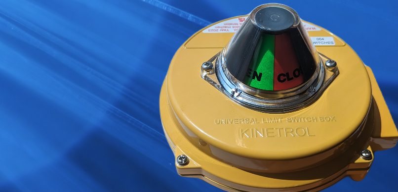 Kinetrol universal limit switch box banner